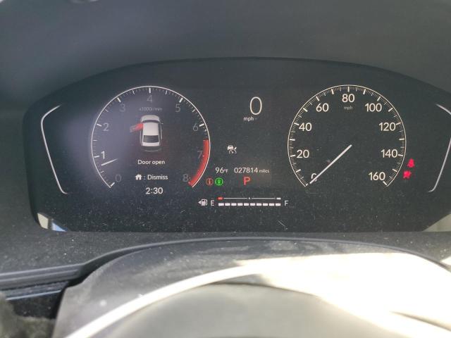 2HGFE1F72PH324743 - 2023 HONDA CIVIC EX GRAY photo 9