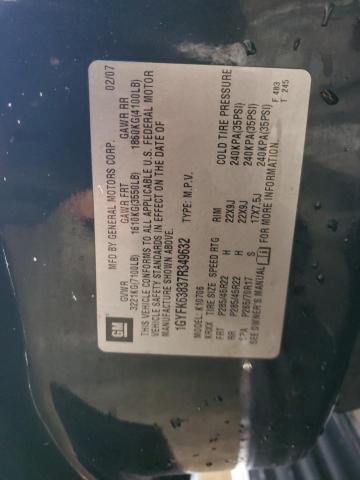 1GYFK63837R349632 - 2007 CADILLAC ESCALADE LUXURY შავი ფოტო 13