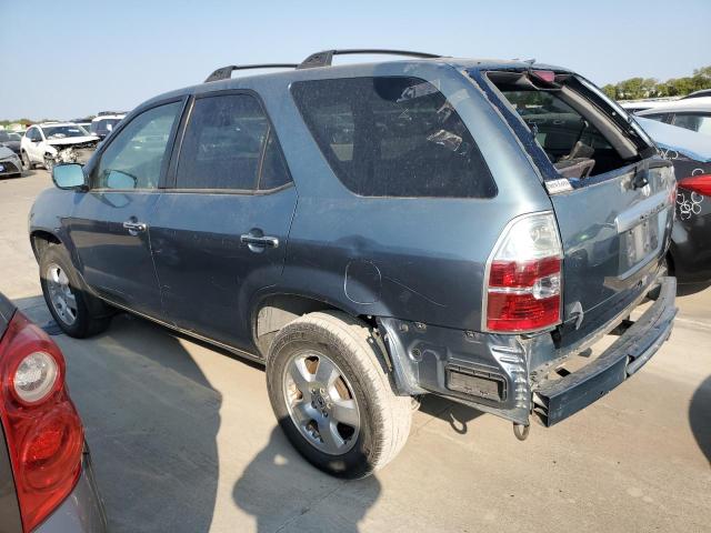 2HNYD18266H538705 - 2006 ACURA MDX BLUE photo 2