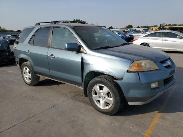 2HNYD18266H538705 - 2006 ACURA MDX BLUE photo 4