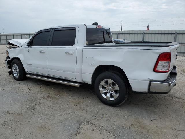 1C6RREFT9KN596279 - 2019 RAM 1500 BIG HORN/LONE STAR WHITE photo 2