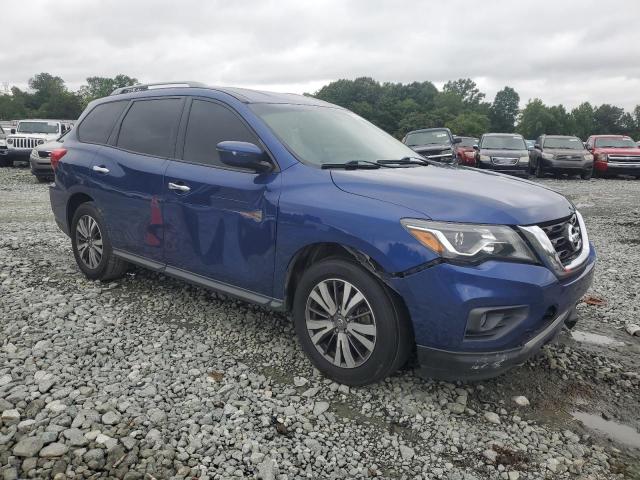 5N1DR2MN9HC675487 - 2017 NISSAN PATHFINDER S BLUE photo 4