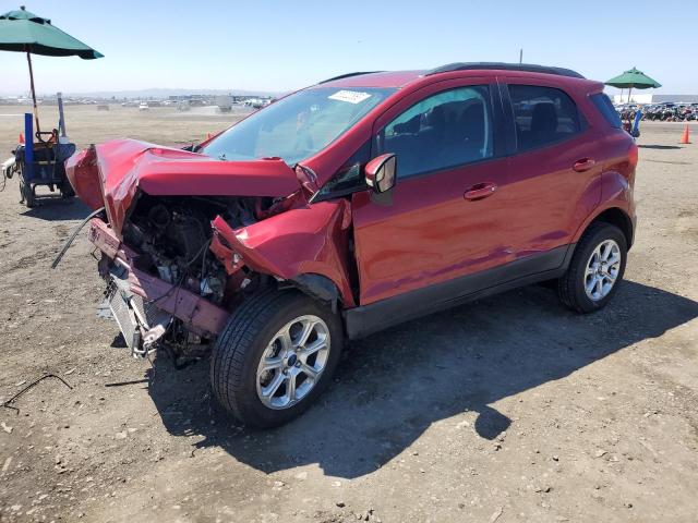 MAJ6P1ULXJC199855 - 2018 FORD ECOSPORT SE RED photo 1