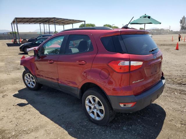 MAJ6P1ULXJC199855 - 2018 FORD ECOSPORT SE RED photo 2