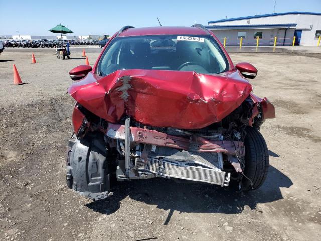 MAJ6P1ULXJC199855 - 2018 FORD ECOSPORT SE RED photo 5