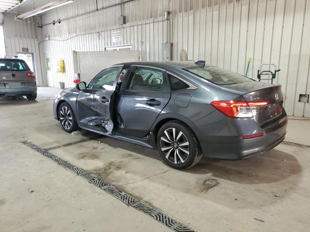 2HGFE1F73RH337150 - 2024 HONDA CIVIC EX GRAY photo 2