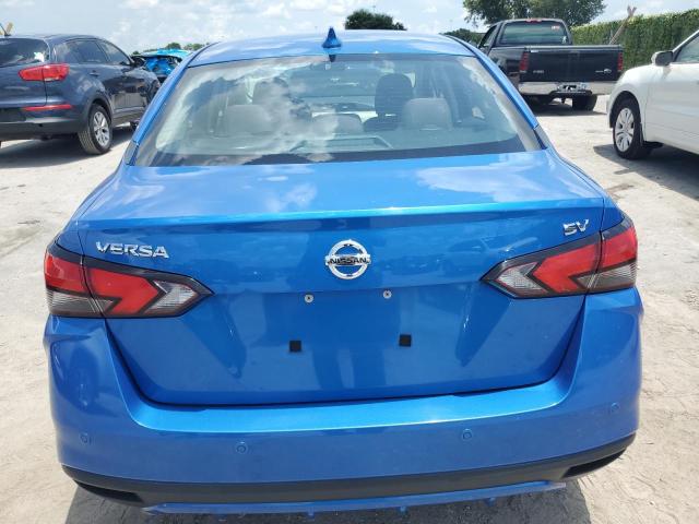 3N1CN8EV7ML869921 - 2021 NISSAN VERSA SV BLUE photo 6