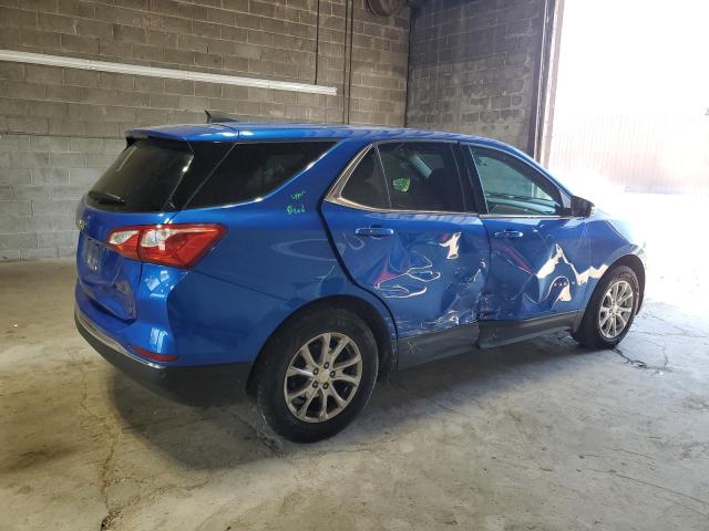 3GNAXKEV3KS542728 - 2019 CHEVROLET EQUINOX LT 蓝色 照片 3