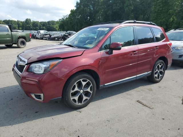 JF2SJGWC5FH528127 - 2015 SUBARU FORESTER 2.0XT TOURING RED photo 1