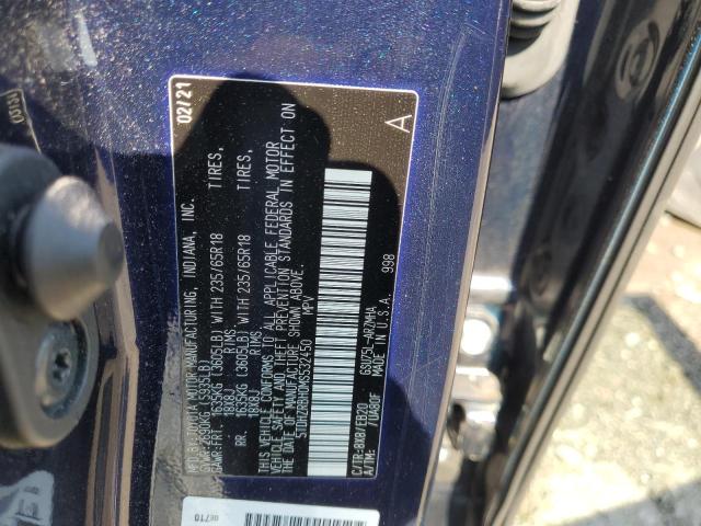 5TDHZRBH0MS532450 - 2021 TOYOTA HIGHLANDER XLE Niebieski zdjęcie 13