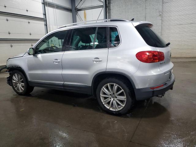 WVGAV7AX0CW522327 - 2012 VOLKSWAGEN TIGUAN S ვერცხლისფერი ფოტო 2