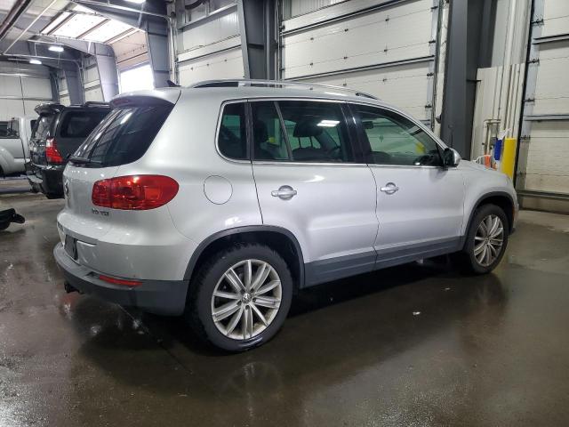 WVGAV7AX0CW522327 - 2012 VOLKSWAGEN TIGUAN S ვერცხლისფერი ფოტო 3