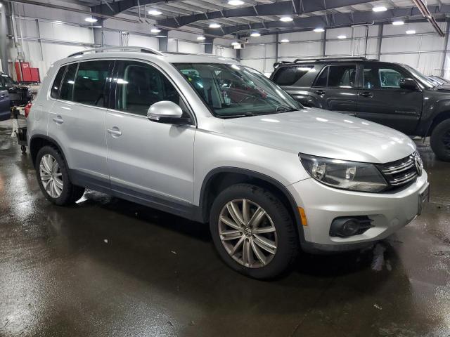 WVGAV7AX0CW522327 - 2012 VOLKSWAGEN TIGUAN S ვერცხლისფერი ფოტო 4