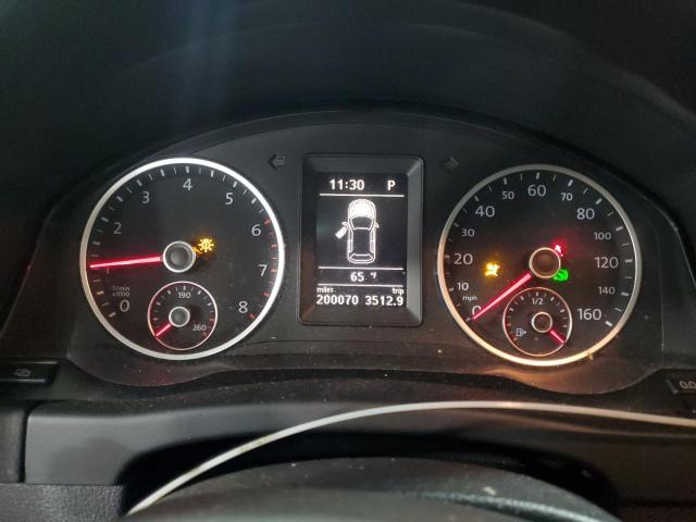WVGAV7AX0CW522327 - 2012 VOLKSWAGEN TIGUAN S ვერცხლისფერი ფოტო 9