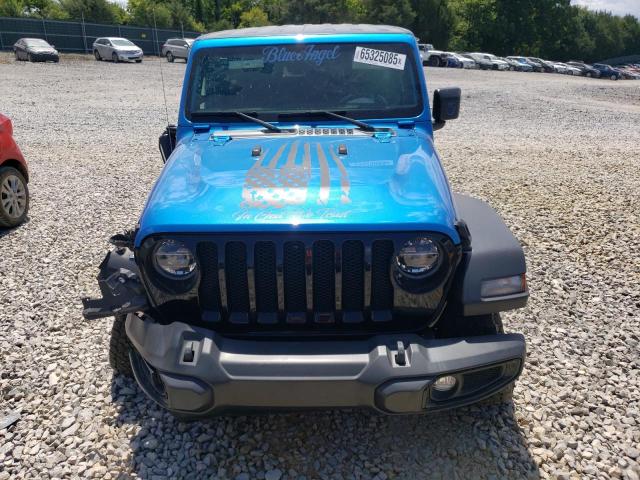 1C4HJXDG6NW223664 - 2022 JEEP WRANGLER U SPORT BLUE photo 5