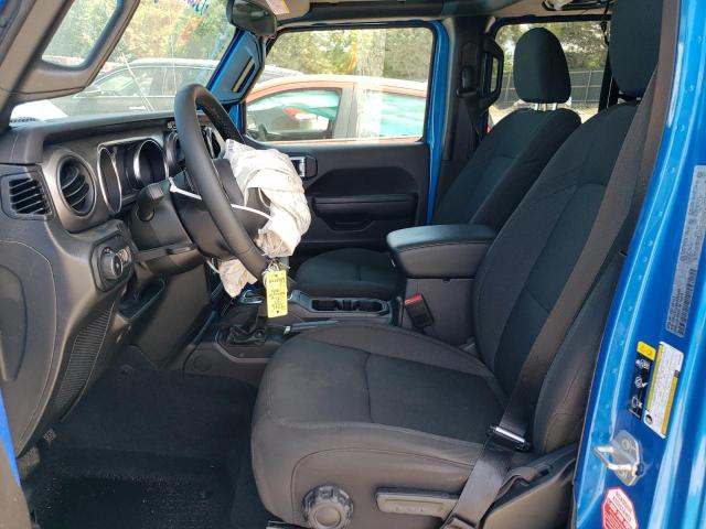 1C4HJXDG6NW223664 - 2022 JEEP WRANGLER U SPORT BLUE photo 7