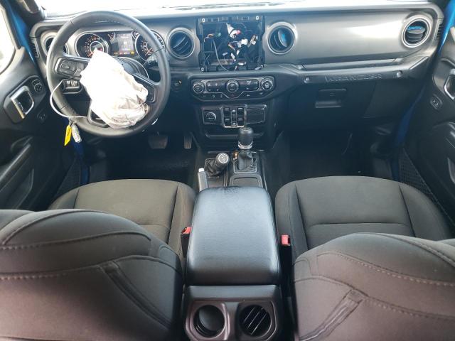 1C4HJXDG6NW223664 - 2022 JEEP WRANGLER U SPORT BLUE photo 8