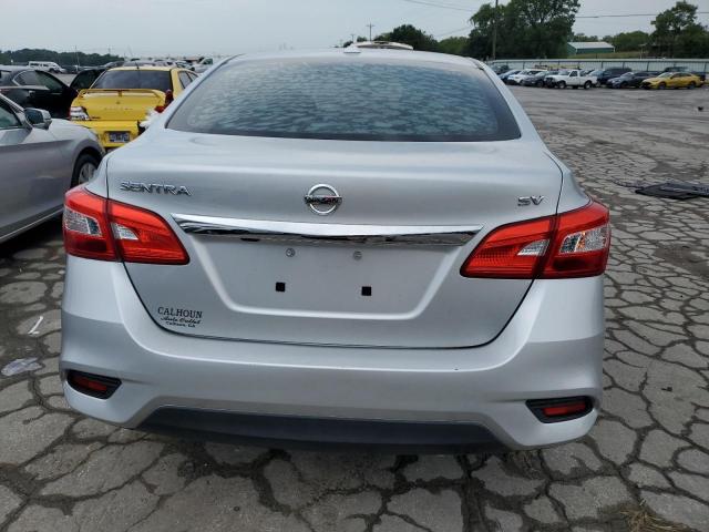 3N1AB7AP3KY259144 - 2019 NISSAN SENTRA S SILVER photo 6