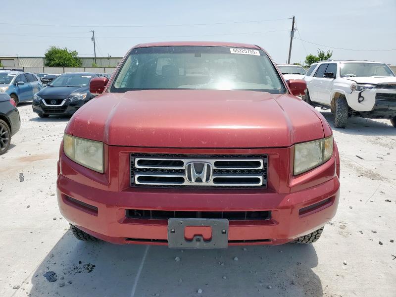 2HJYK16556H531796 - 2006 HONDA RIDGELINE RTL Qırmızı foto 5
