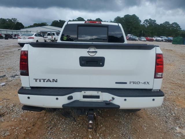 1N6BA0EC0EN505410 - 2014 NISSAN TITAN S WHITE photo 6