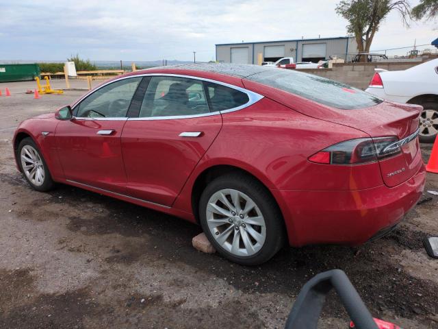 5YJSA1E27GF156408 - 2016 TESLA MODEL S Червоний фото 2