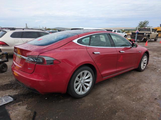 5YJSA1E27GF156408 - 2016 TESLA MODEL S Червоний фото 3