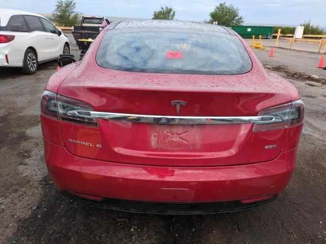 5YJSA1E27GF156408 - 2016 TESLA MODEL S Червоний фото 6