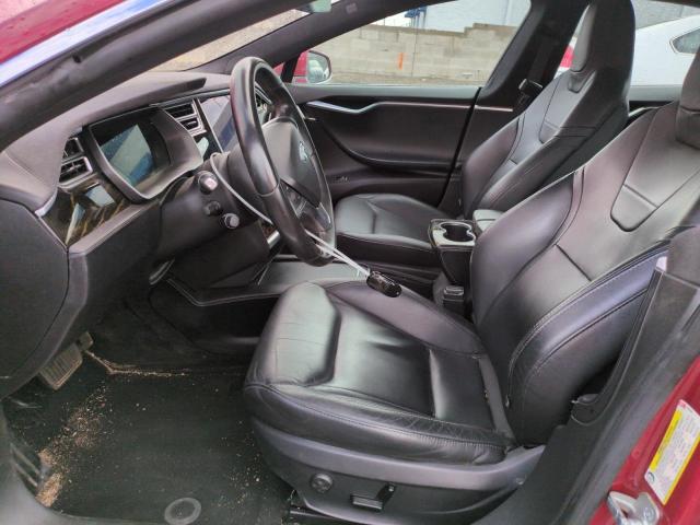 5YJSA1E27GF156408 - 2016 TESLA MODEL S Червоний фото 7