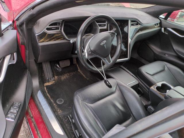 5YJSA1E27GF156408 - 2016 TESLA MODEL S Червоний фото 8