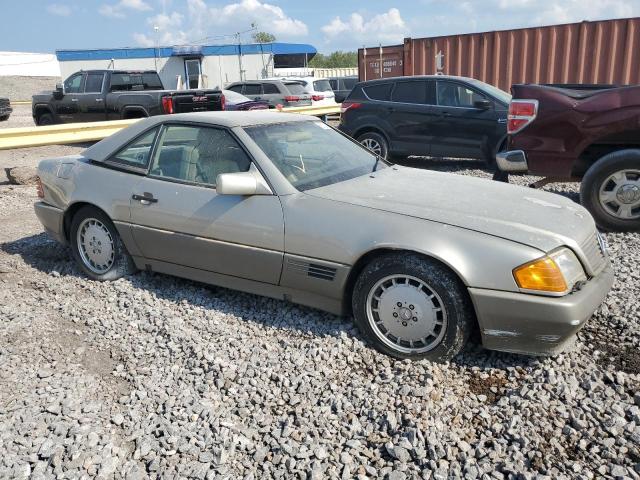 WDBFA61E4NF037267 - 1992 MERCEDES-BENZ 300-CLASS SL TAN photo 4