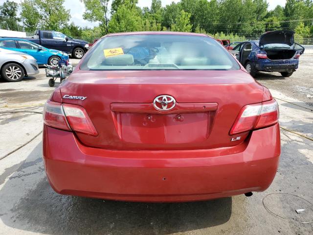 4T1BE46K77U108463 - 2007 TOYOTA CAMRY CE 红色 照片 6