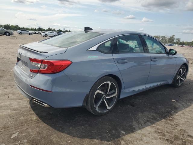 1HGCV1F4XNA064046 - 2022 HONDA ACCORD SPORT SE GRAY photo 3