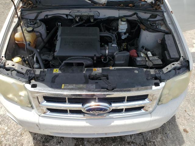 1FMCU03G39KA09928 - 2009 FORD ESCAPE XLT WHITE photo 12