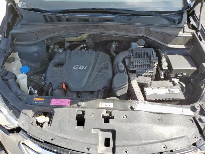 5XYZT3LB2FG233426 - 2015 HYUNDAI SANTA FE S BLUE photo 12