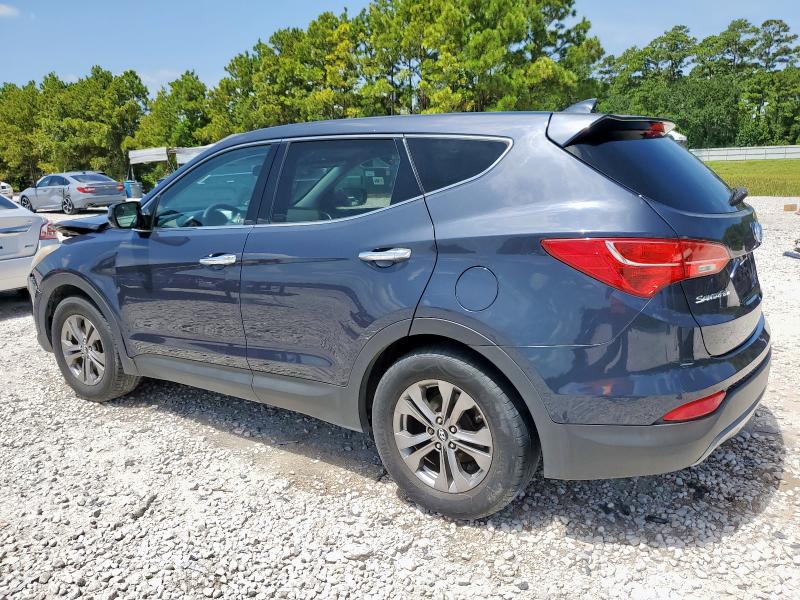 5XYZT3LB2FG233426 - 2015 HYUNDAI SANTA FE S BLUE photo 2