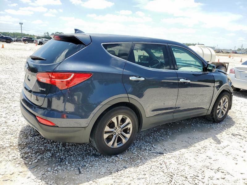 5XYZT3LB2FG233426 - 2015 HYUNDAI SANTA FE S BLUE photo 3