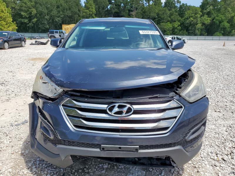 5XYZT3LB2FG233426 - 2015 HYUNDAI SANTA FE S BLUE photo 5