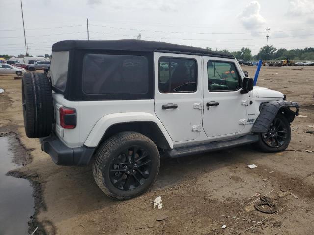 1C4JJXP64NW154512 - 2022 JEEP WRANGLER U SAHARA 4XE WHITE photo 3