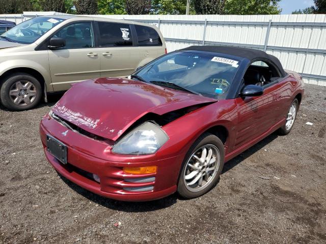 2002 MITSUBISHI ECLIPSE SPYDER GT, 