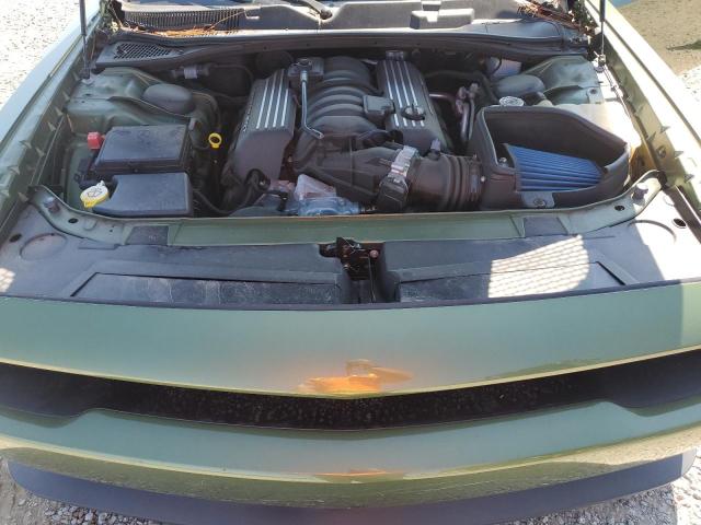 2C3CDZFJ2KH716617 - 2019 DODGE CHALLENGER R/T SCAT PACK GREEN photo 11
