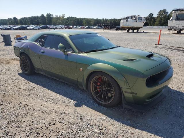 2C3CDZFJ2KH716617 - 2019 DODGE CHALLENGER R/T SCAT PACK GREEN photo 4