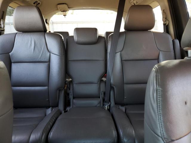 5FNRL5H62DB086794 - 2013 HONDA ODYSSEY EXL GRAY photo 10