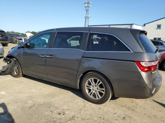 5FNRL5H62DB086794 - 2013 HONDA ODYSSEY EXL GRAY photo 2