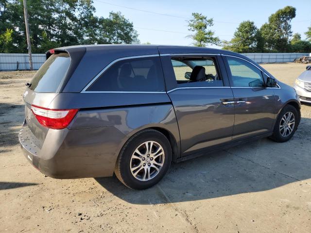 5FNRL5H62DB086794 - 2013 HONDA ODYSSEY EXL GRAY photo 3