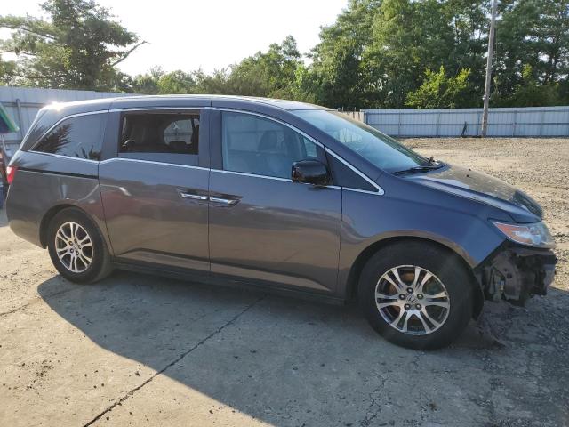 5FNRL5H62DB086794 - 2013 HONDA ODYSSEY EXL GRAY photo 4