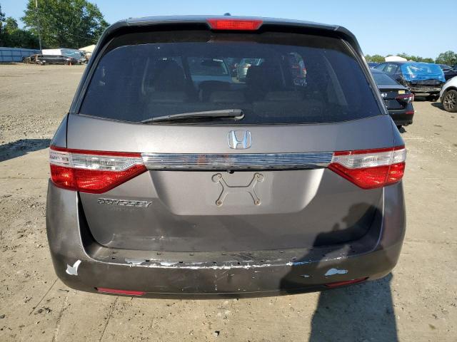 5FNRL5H62DB086794 - 2013 HONDA ODYSSEY EXL GRAY photo 6