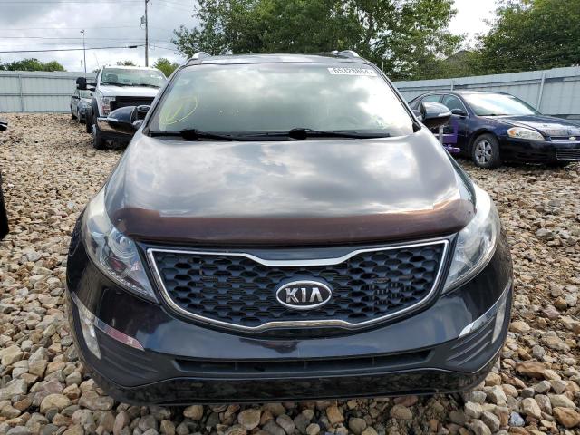 KNDPCCA66B7148898 - 2011 KIA SPORTAGE EX BLACK photo 5