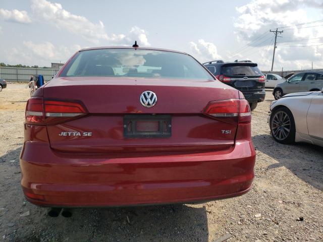 3VWD67AJ3GM240857 - 2016 VOLKSWAGEN JETTA SE RED photo 6