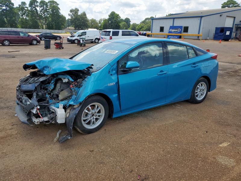 JTDKARFP9J3091011 - 2018 TOYOTA PRIUS PRIM 蓝色 照片 1