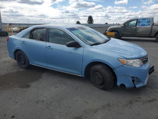 4T4BF1FK7CR265745 - 2012 TOYOTA CAMRY BASE BLUE photo 4